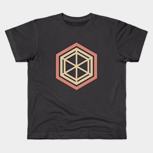 Abstract Geometrical Design Kids T-Shirt